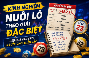 Kinh nghiệm nuôi lô theo giải đặc biệt tại nuoilo365