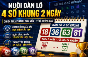 Nuôi dàn lô 4 số khung 2 ngày tại nuôi lô 365