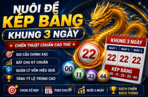 Nuôi đề kép bằng khung 3 ngày tại nuôi lô 365