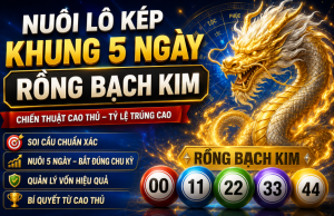 Nuôi lô kép khung 5 ngày rồng bạch kim chính xác