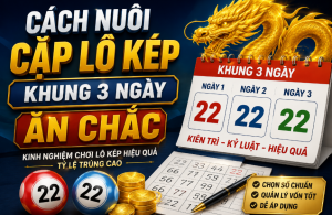 Cách nuôi cặp lô kép khung 3 ngày ăn chắc