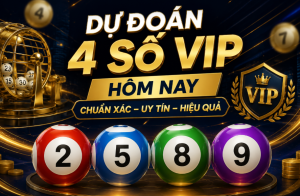 Dự đoán 4 số vip hôm nay