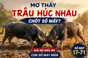 Mơ thấy trâu húc nhau chốt số mấy
