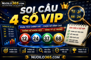 Soi cầu 4 số vip tại nuôi lô 365