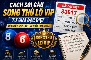 Cách soi cầu song thủ lô vip từ giải đặc biệt