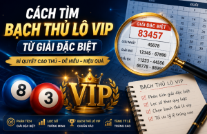 Cách tìm bạch thủ lô vip từ giải đặc biệt