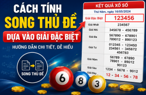 cách tính song thủ đề dựa vào giải đặc biệt