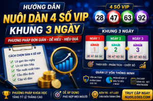 nuôi dàn 4 số vip khung 3 ngày miễn phí