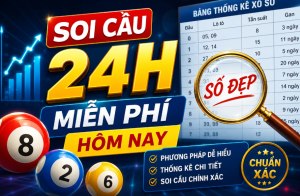 Soi cầu 24h miễn phí hôm nay