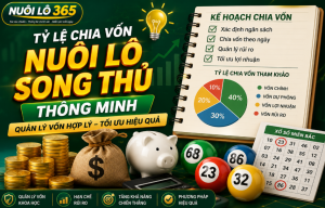 Tỷ lệ chia vốn nuôi lô song thủ thông minh