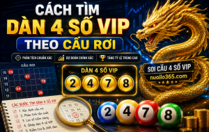 Cách tìm dàn 4 số vip