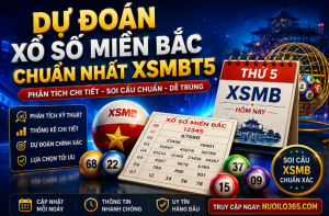 Dự đoán xổ số miền bắc chuẩn nhất xsmbt5 hay