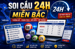 soi cầu 24h miền bắc hôm nay
